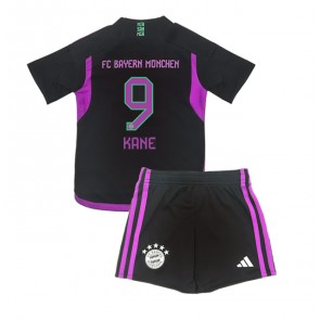Bayern Munich Harry Kane #9 Dětské Venkovní dres komplet 2023-24 Krátký Rukáv (+ trenýrky)
